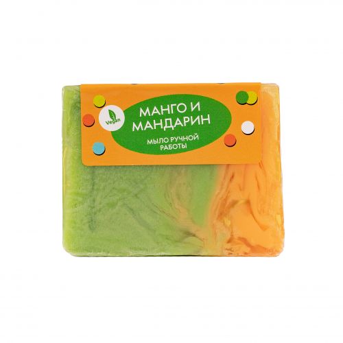 Туалетное мыло "Манго и мандарин", 100гр